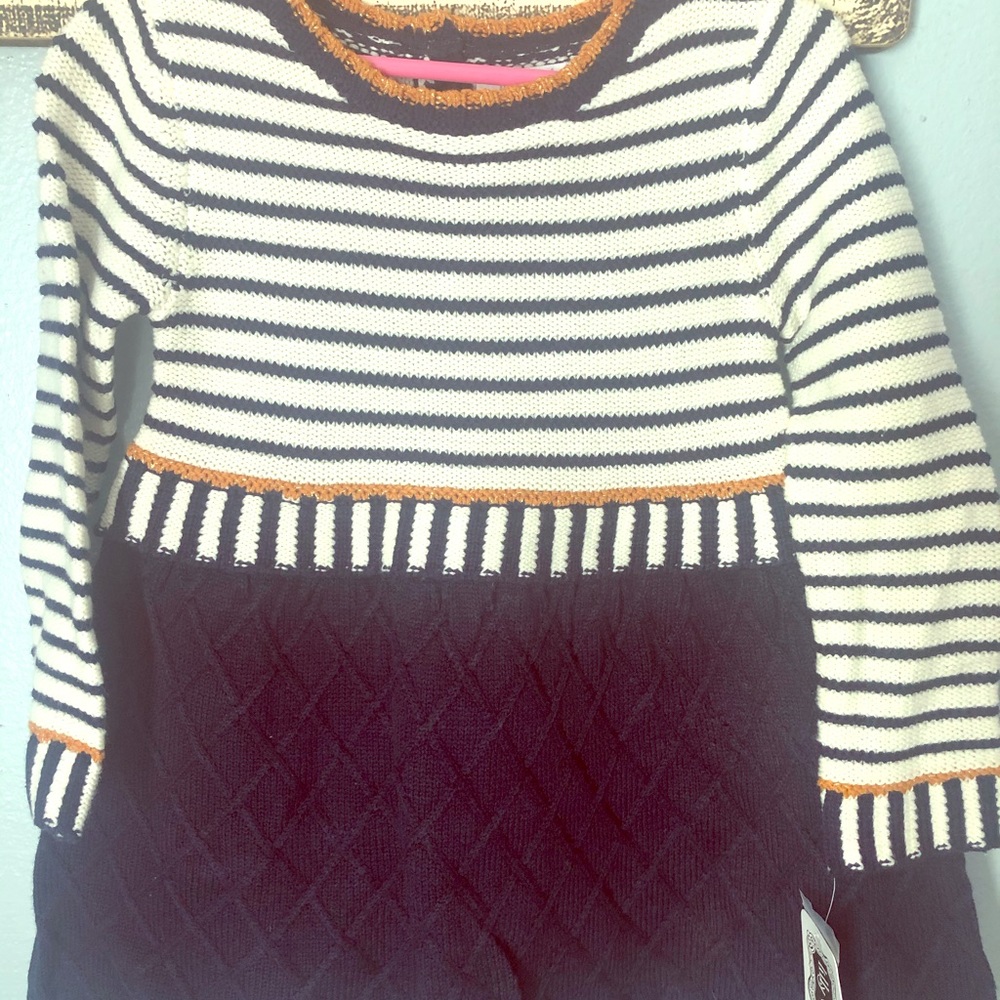 NWT 2T Beautiful knit sweater dress.